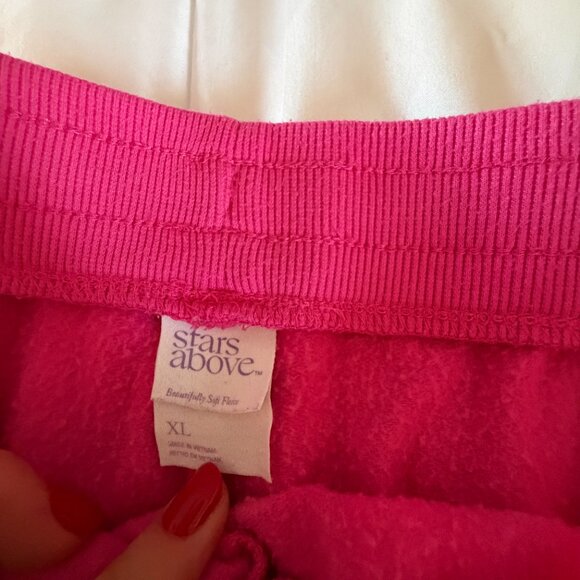 Stars Above Sweat Shorts, Hot Pink, size XL - Picture 3 of 3